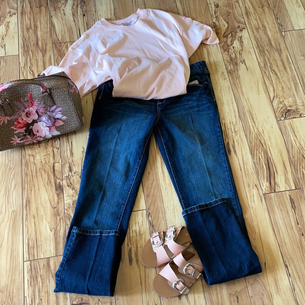 Rue21 Women's Blue Denim Straight Leg Jeans